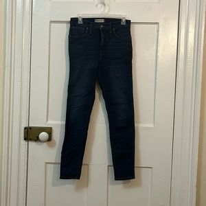 Size 28 Madewell Jeans High Rise Skinny